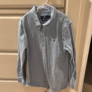 Vineyard Vines Boy Light Blue Shirt